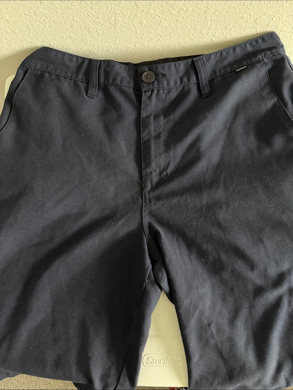 Hurley Black Men's Chino Shorts
